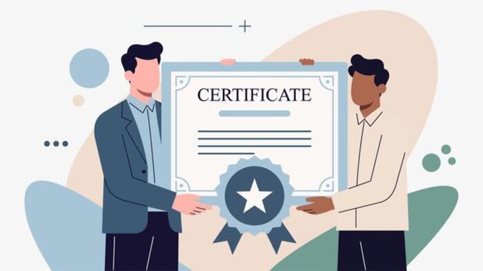 Karva Global Skill Academy course completion certificate
